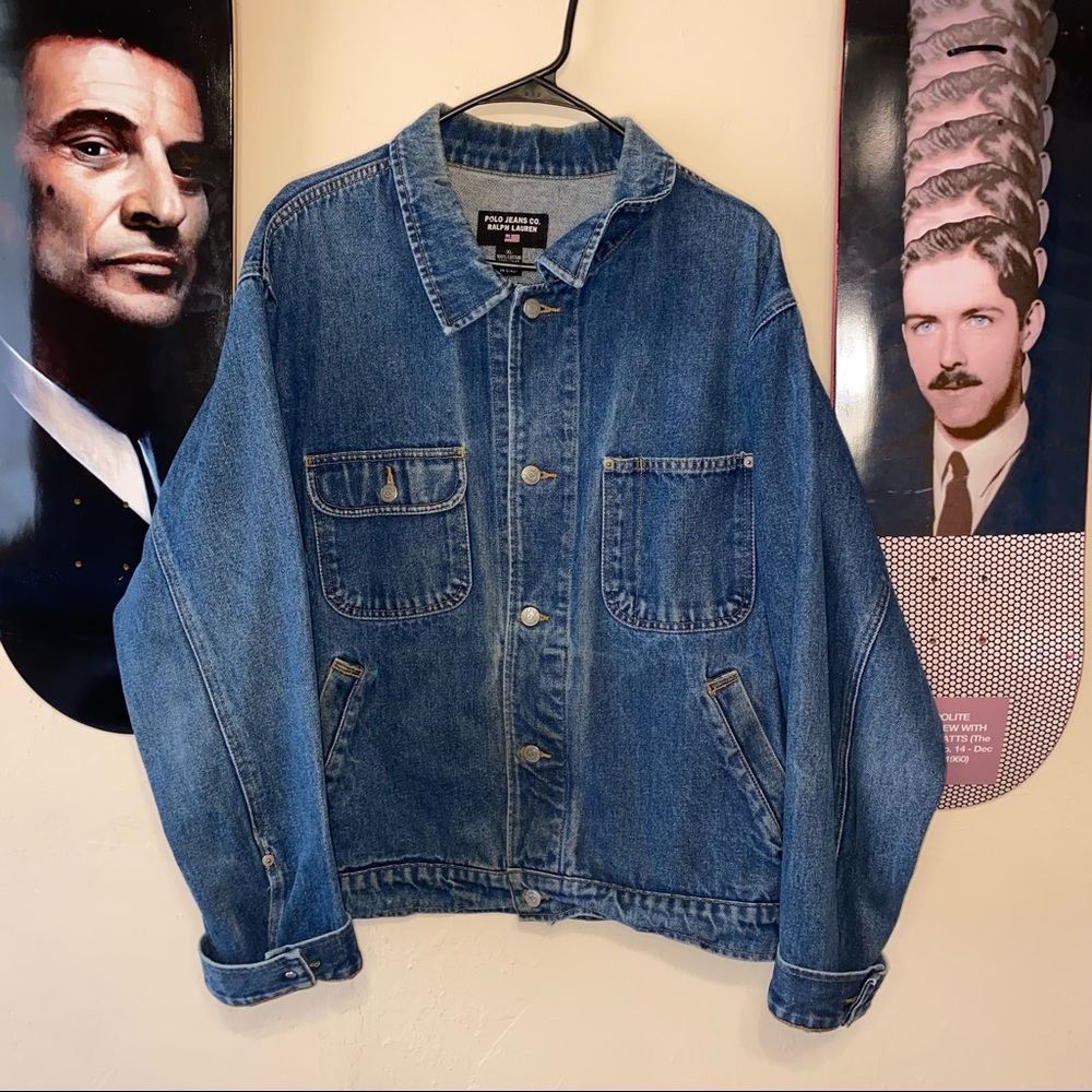 Vintage Ralph Lauren Polo Jeans Co Denim Jacket